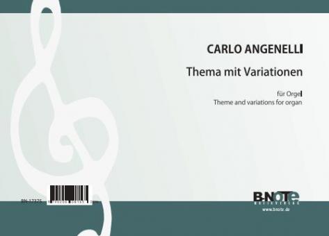 Theme and variations for organ 