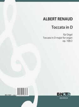 Toccata in D for organ op.108/2 