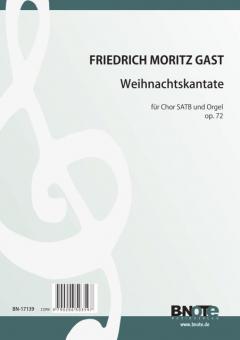 Christmas cantata for SATB choir and organ op.72 