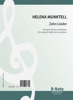 Ten songs for high voice and piano 