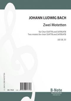 Two motets for mixed choir (6 and 8 voices) 