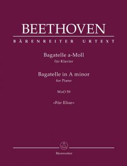 Bagatelle in la minore WoO 59 - "Per Elise Standard