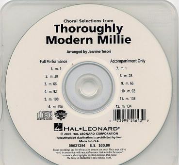 Thoroughly Modern Millie (Choral Selections) 