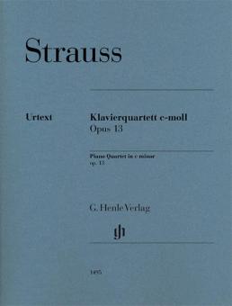 Quartetto per pianoforte e orchestra in do minore op. 13 