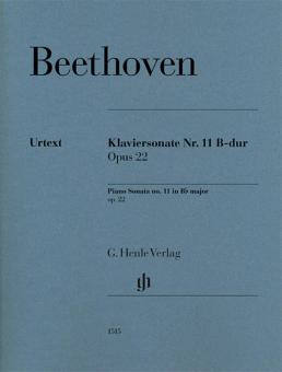 Piano Sonata no. 11 B flat major op. 22 