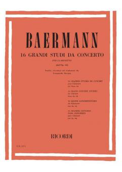 16 Grandi Studi Da Concerto op. 64 