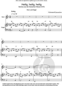 Zum Sanctus (Heilig, heilig) 