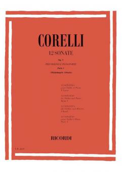 12 Sonatas For Violin And Piano Op. 5 Book 1 