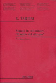 Il Trillo Del Diavolo In G Minor Devils Trill Sonata Violin Piano 