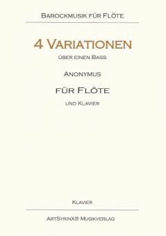 4 Variationen über einen Bass 
