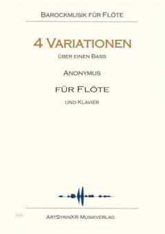 4 Variationen über einen Bass 