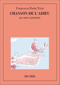Chanson de L'adieu Low Voice Piano 
