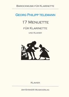 17 Menuette TWV 34 