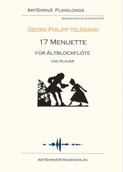 17 Menuette TWV 34 