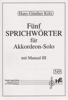 5 Sprichwörter 