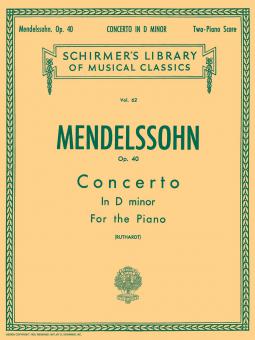 Concerto No.2 Op.40 In D Minor 