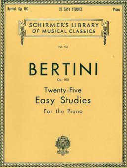 25 Easy Studies Op. 100 