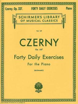 40 Daily Exercises Op.337 