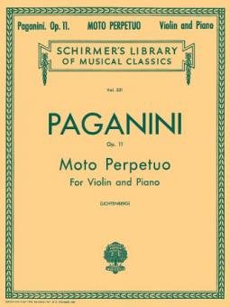 Moto Perpetuo Op. 11 