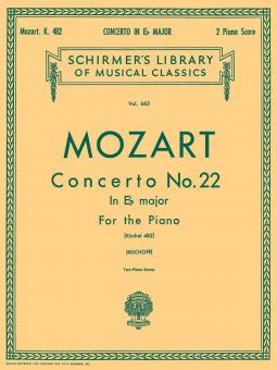 Piano Concerto E Flat Major K482 
