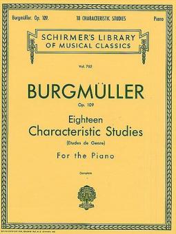 18 charakteristische Etüden op. 109 