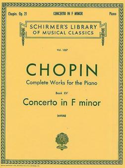 Concerto No.2 F Minor Op.21 Piano Solo 