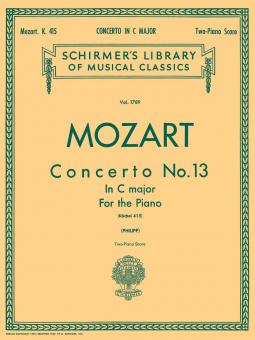 Piano Concerto No.13 C Major K415 