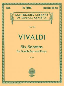 Six Sonatas for Double Bass and Piano 