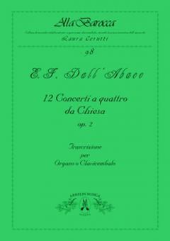 12 Concerti A 4 Da Chiesa, op. 2 