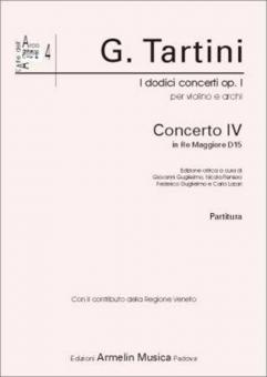 Concerti op. 1/IV In Re Magg. D15 