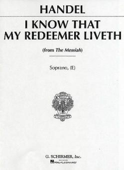 I Know That My Redeemer Liveth 