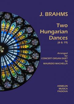 Two Hungarian Dances For Concert Organ Duet 