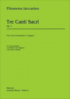 3 Canti Sacri op. 1 