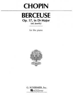 Berceuse In D Flat Major Op.57 
