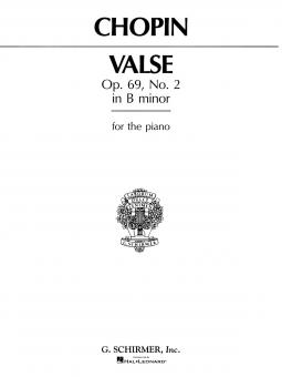 Valse Op.69 No.2 B Minor Piano 