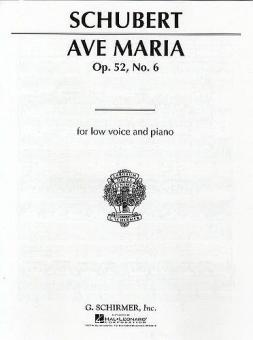 Ave Maria Op.52 No.6 