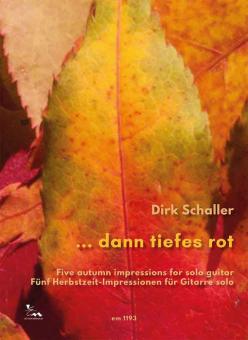 ... dann tiefes rot 