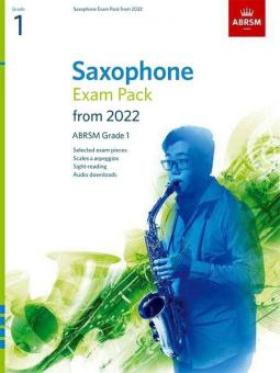 Saxophone Exam Pack 2022-2025 Grade 1 