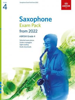 Saxophone Exam Pack 2022-2025 Grade 4 