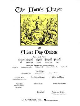 The Lord's Prayer Violin and Piano 