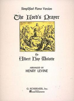 The Lord's Prayer Simplified Piano 