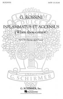 Inflammatus Et Accensus When Thou Comest 