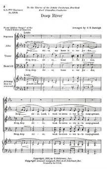 Two Negro Spirituals 
