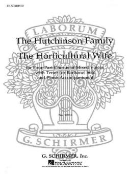 Horticultural Wife (Ed. Smith with Tenor Or Baritone Solo 