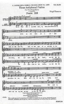 3 Antiphonal Psalms 