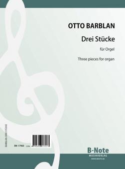 Three pieces for organ 