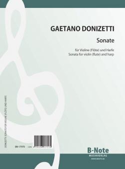 Sonata for violin (flute) and harp 