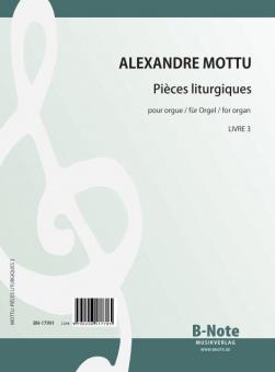 Pièces liturgiques for organ vol.3 