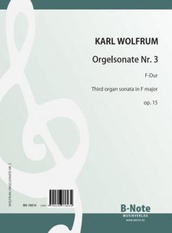 Third organ sonata op.15 