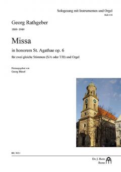 Missa in honorem St. Agathae op. 6 
